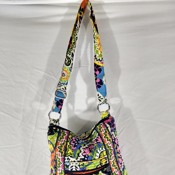 VERA BRADLEY BOHO ABSTRACT COLORFUL TOTE - Picture 5 of 8